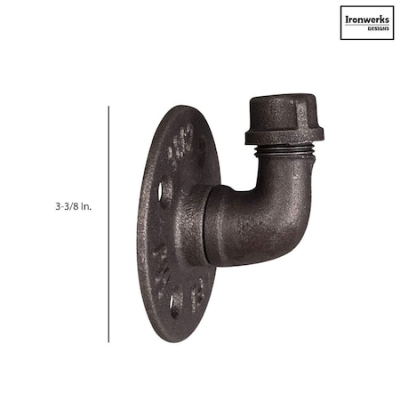 Ironwerks Designs Industrial Robe and Coat Hook robe_hook
